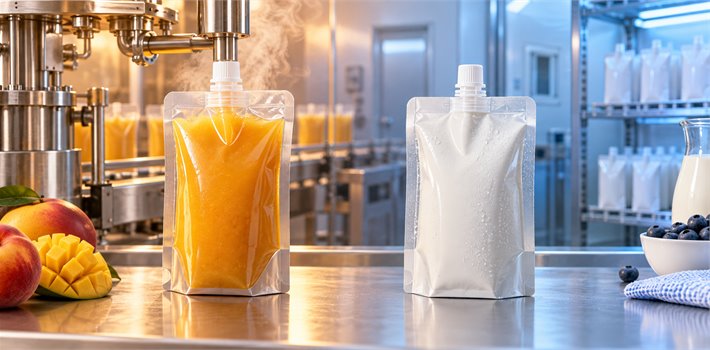 Suporte para produtos de envase a quente e cadeia de frio