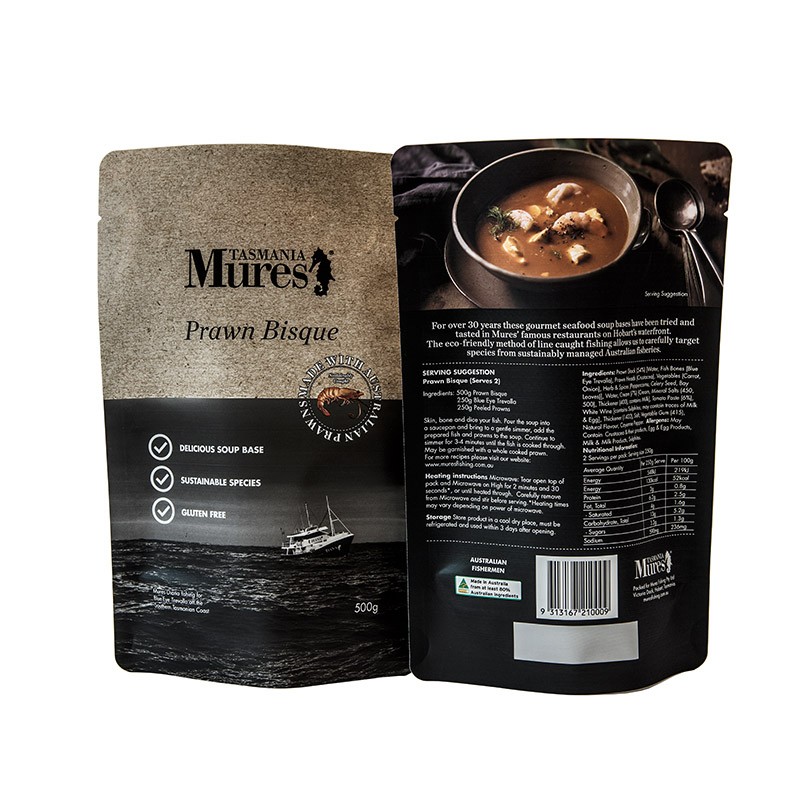 embalagem de sopa retornável