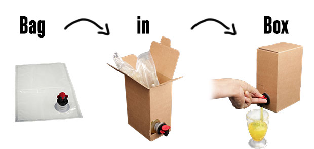 solução de embalagem bag in box