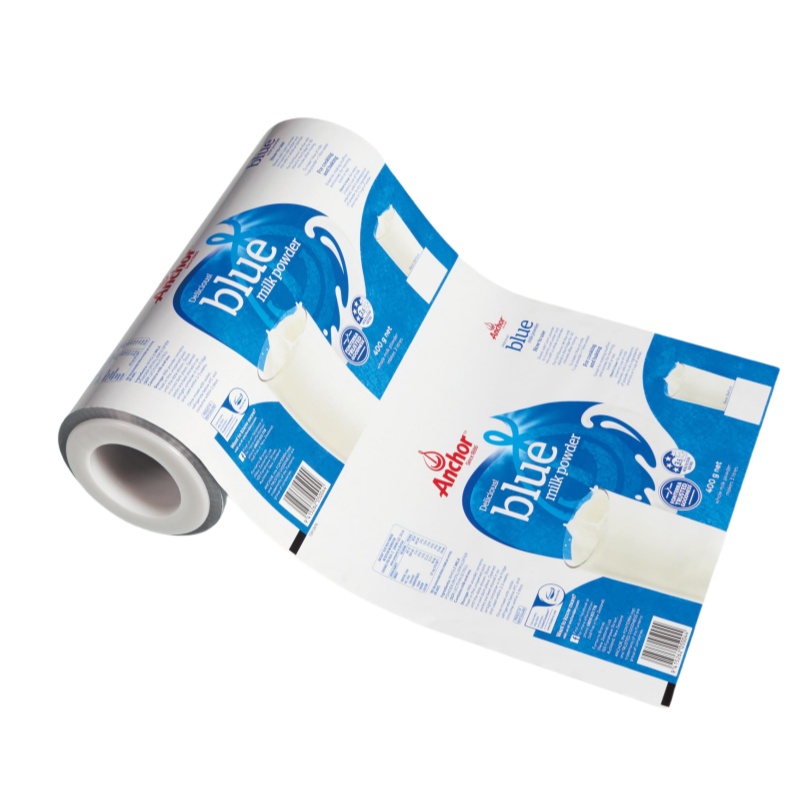 Bobinas de material para embalagens de produtos lácteos