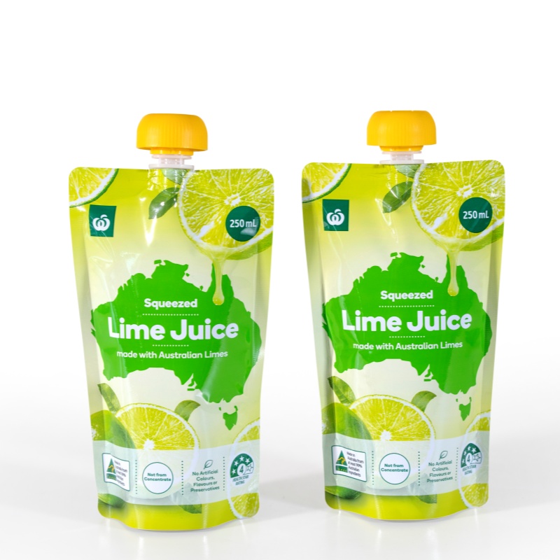 sachê com bico retort