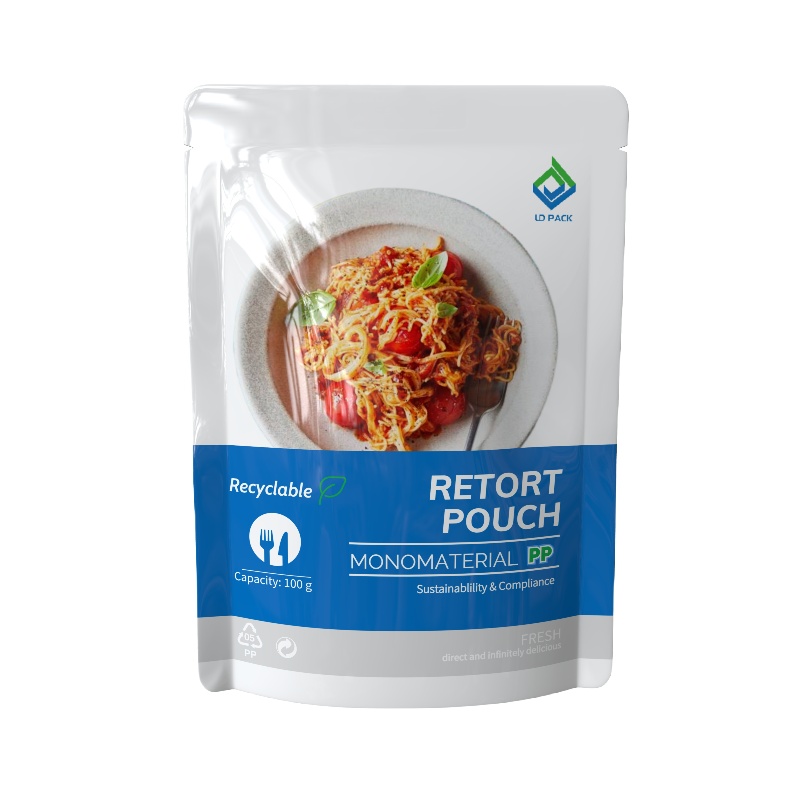 Embalagem retort&aacute;vel recicl&aacute;vel